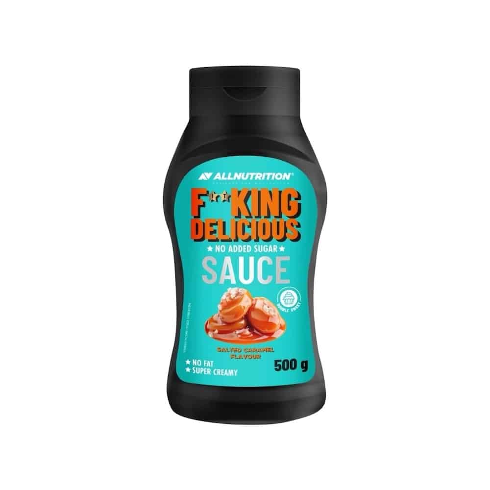 Salted Caramel Fitking Delicious Sauce Allnuttition New 500g Salted Caramel Fitking Delicious Sauce Allnuttition New 500g
