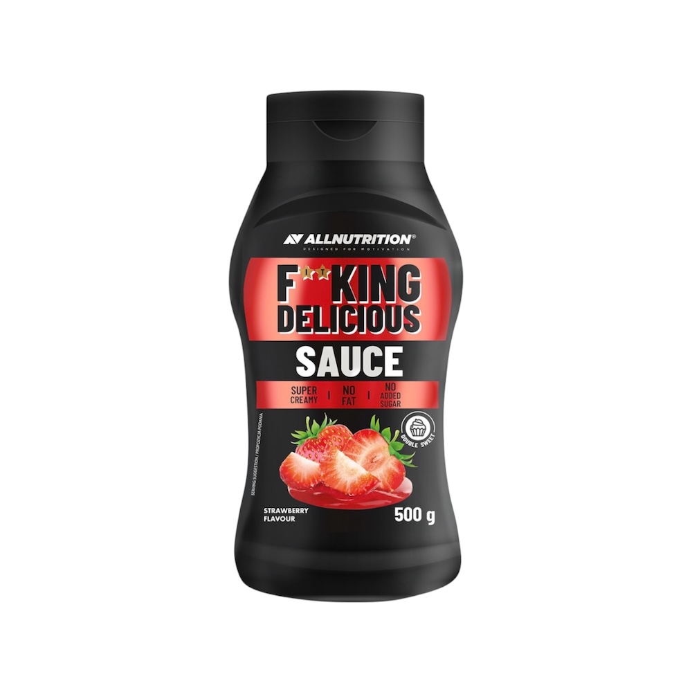 Strawberry Fitking Delicious Sauce Allnutrition 500ml Strawberry Fitking Delicious Sauce Allnutrition 500ml