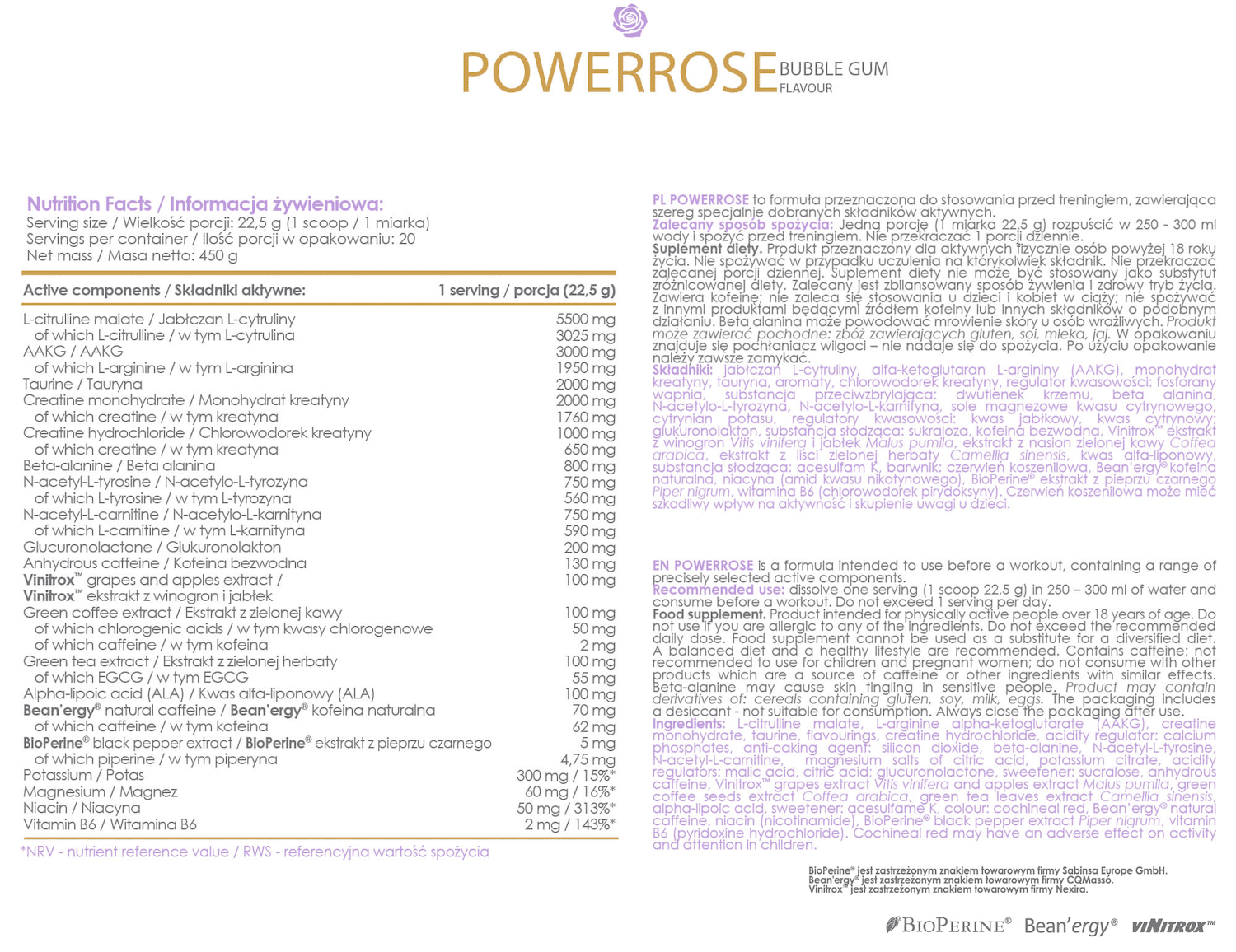 alldeynn-powerrose-pre-workout-allnutrition