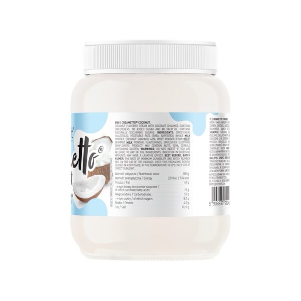 Coconut Info Creametto Spread Chocolate Ostrovit 350g