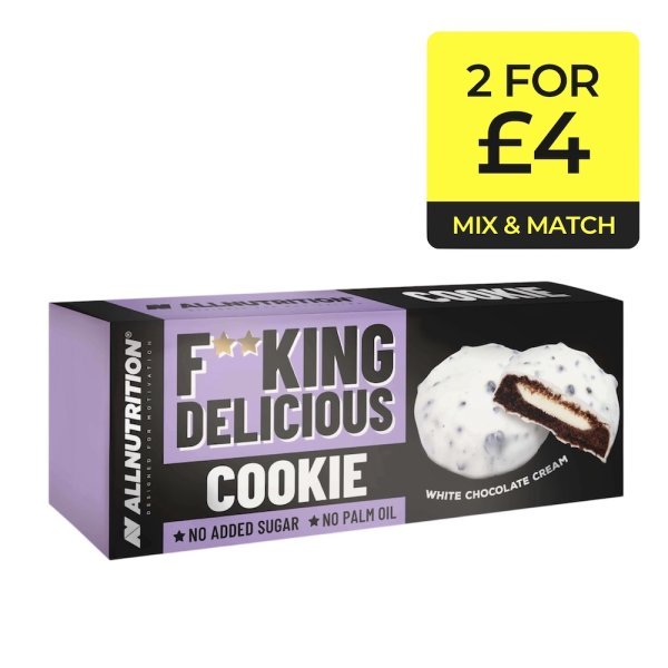 White Chocolate Cream Fitking Delicious Cookie Allnutrition 128g