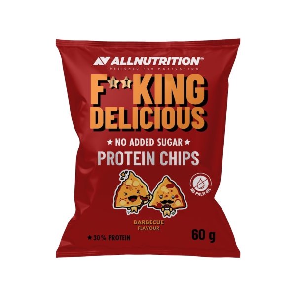 Barbecue Fitking Delicious Protein Chips Allnutrition 60g