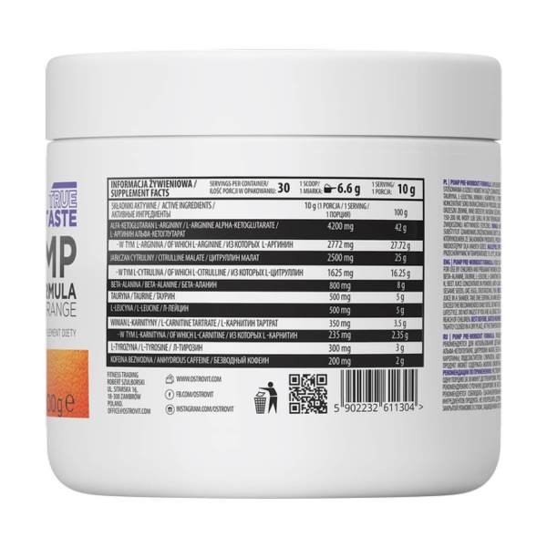 ostrovit-pump-pre-workout-300g-orange-ingredients