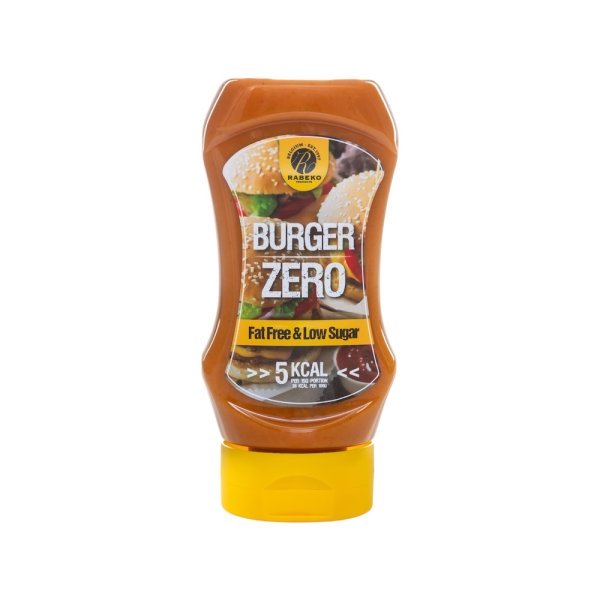 Burger Rabeko Sauce Syrup Fat Free Low Sugar Free Zero Calories 350ml
