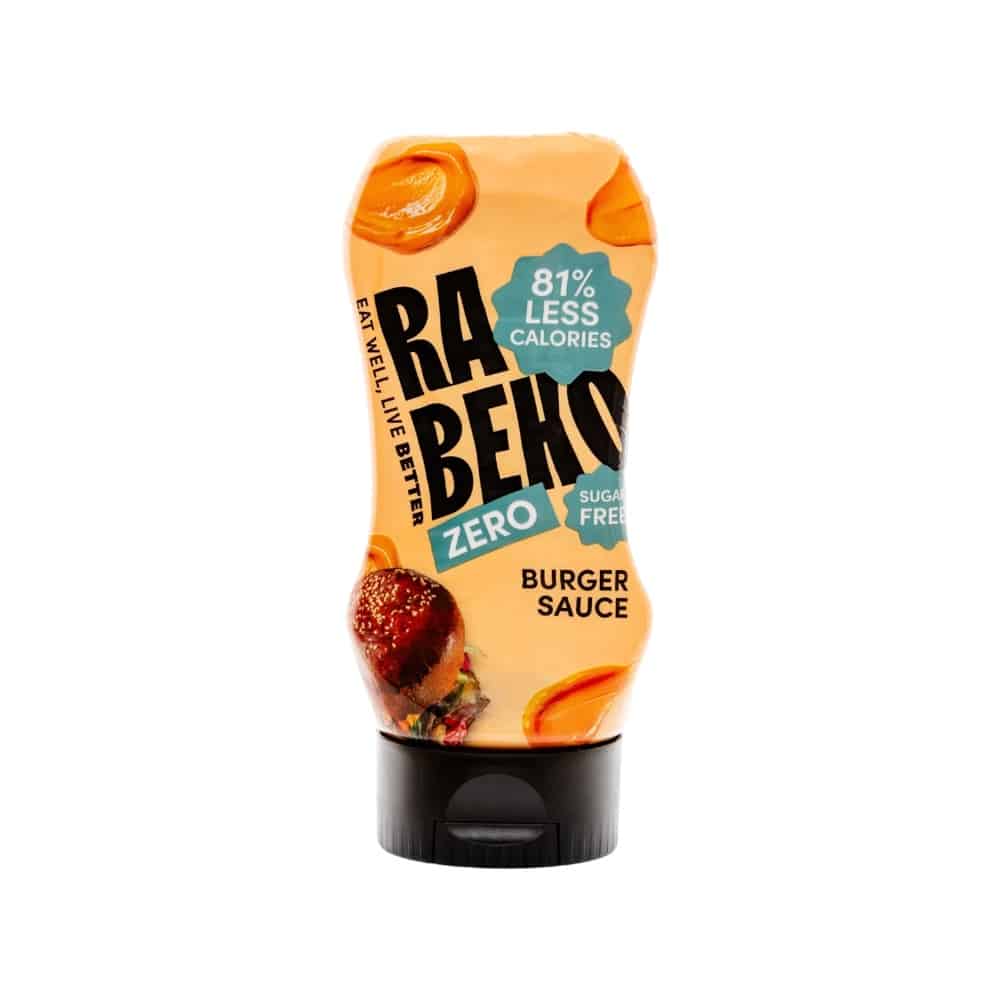 Burger Rabeko Zero Sauce Sugar Free New 350ml