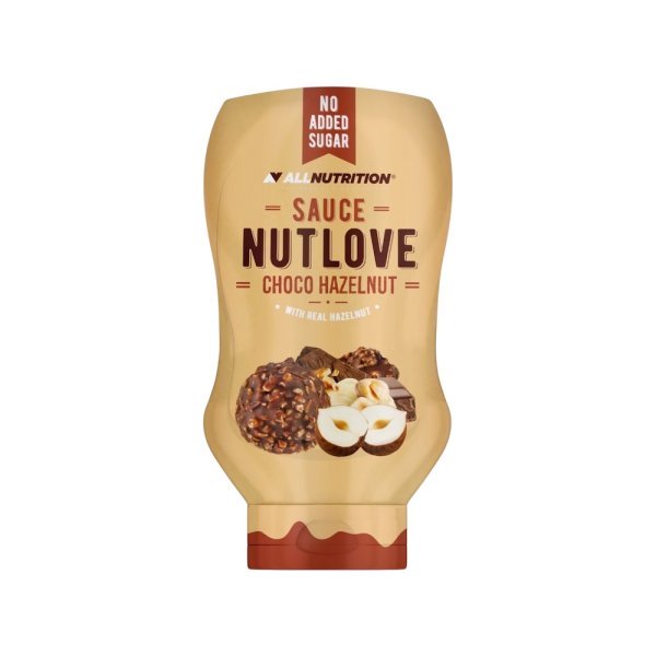 Choco Hazlenut Nutlove Allnutrition Sauce 280g Choco Hazlenut Nutlove Allnutrition Sauce 280g