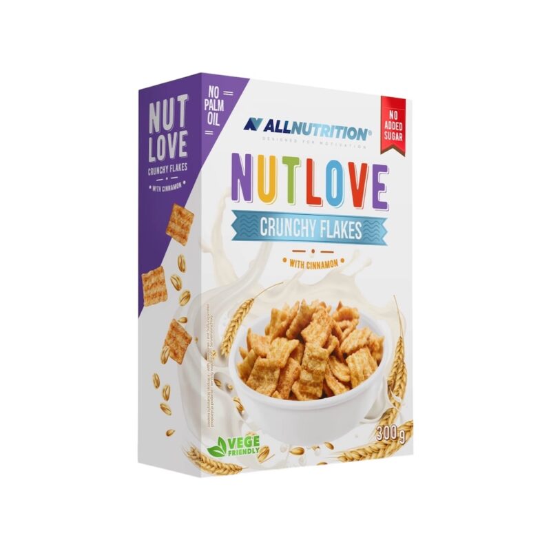 Crunchy Flakes With Cinnamon Nutlove Allnutrition 300g