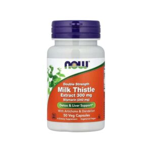 Milk Thistle Extract 300mg Now Foods 50 Veg Capsules