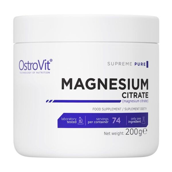 Magnesium Citrate 200g Ostrovit