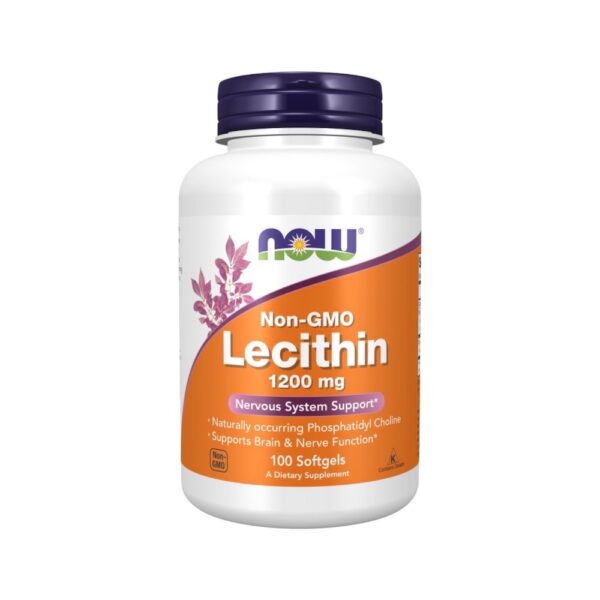 Lecithin 1200mg Now Foods 100 Softgels