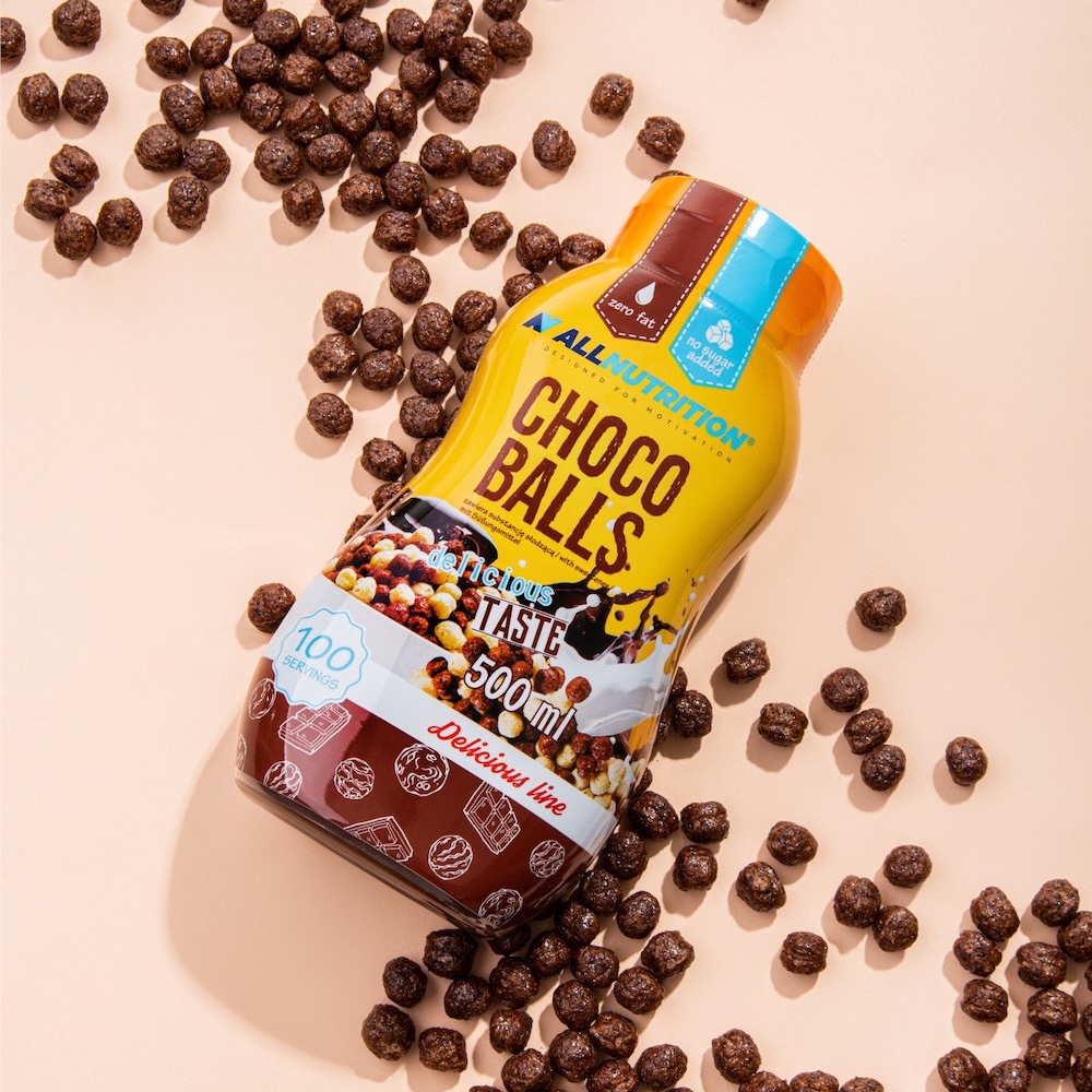 Choco Balls Syrup Allnutrition Info 500ml