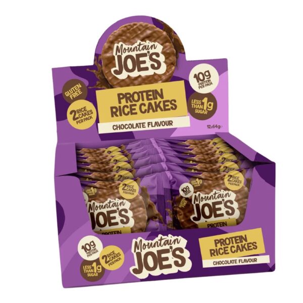 Mountain Joes Protein Rice Cakes Chocolate