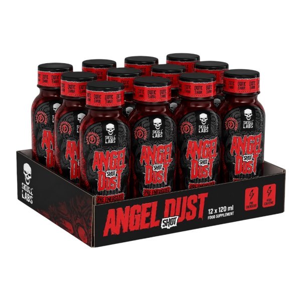 Exotic Angel Dust Preworkout Shot Skull Labs New 12 X 120ml