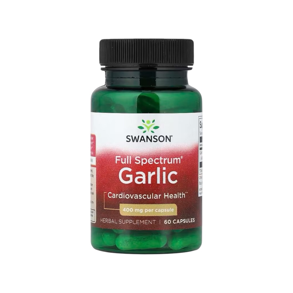 Garlic Swanson 400mg 60 Caps Garlic Swanson 400mg 60 Caps