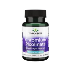 Chromium Picolinate Swanson 200mcg 100 Caps