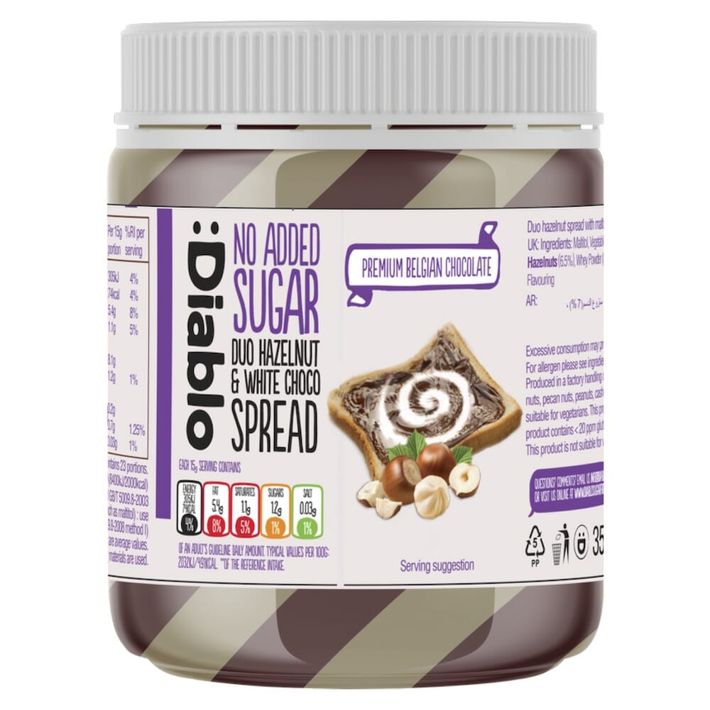 Diablo Chocolate Spread Calories