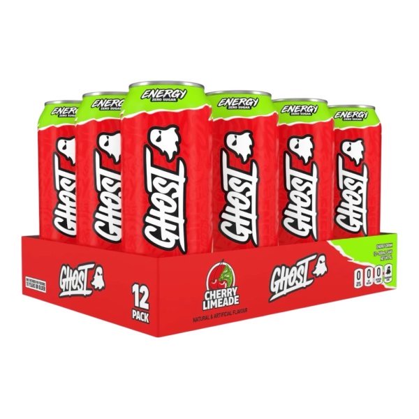 Cherry Limade Ghost Energy Drink Case 12x 500ml