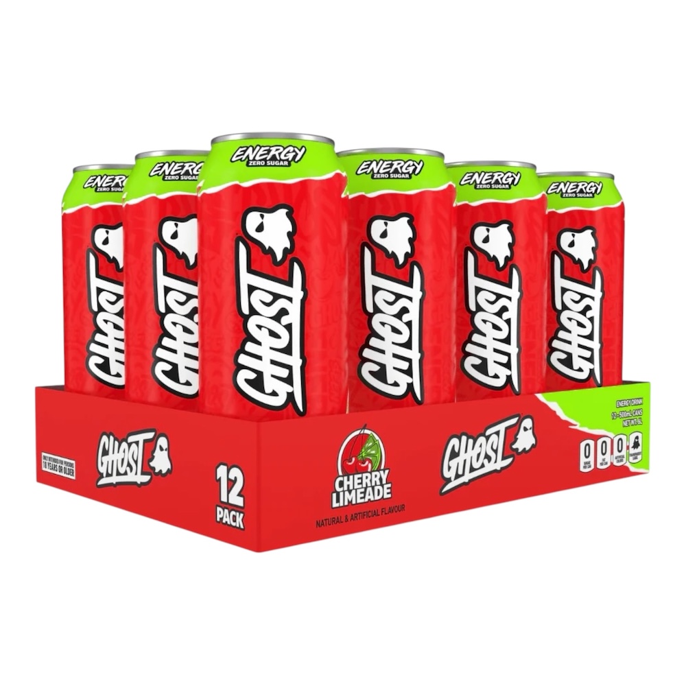 Cherry Limade Ghost Energy Drink Case 12x 500ml Cherry Limade Ghost Energy Drink Case 12x 500ml