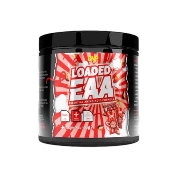 Loaded Eaa Cnp Strawberry Laces 100g