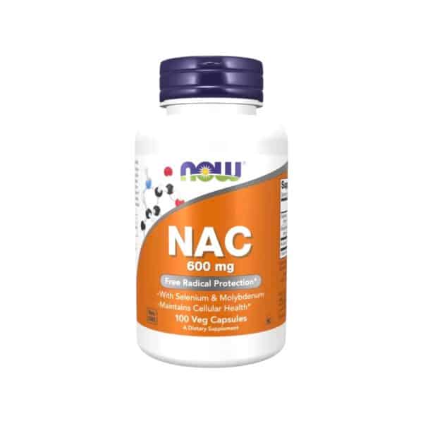 Nac Now Foods 600mg 100 Veg Caps