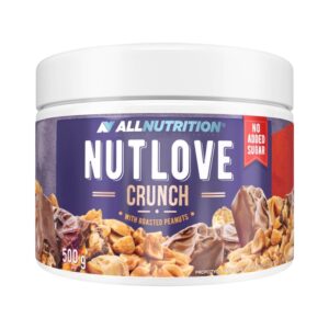 Crunch With Roasted Peanuts Nutlove Allnutrition Chocolate Spread 500g