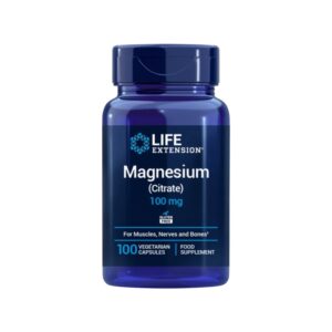 Magnesium Citrate Life Extension 100 Vegeterian Capsules