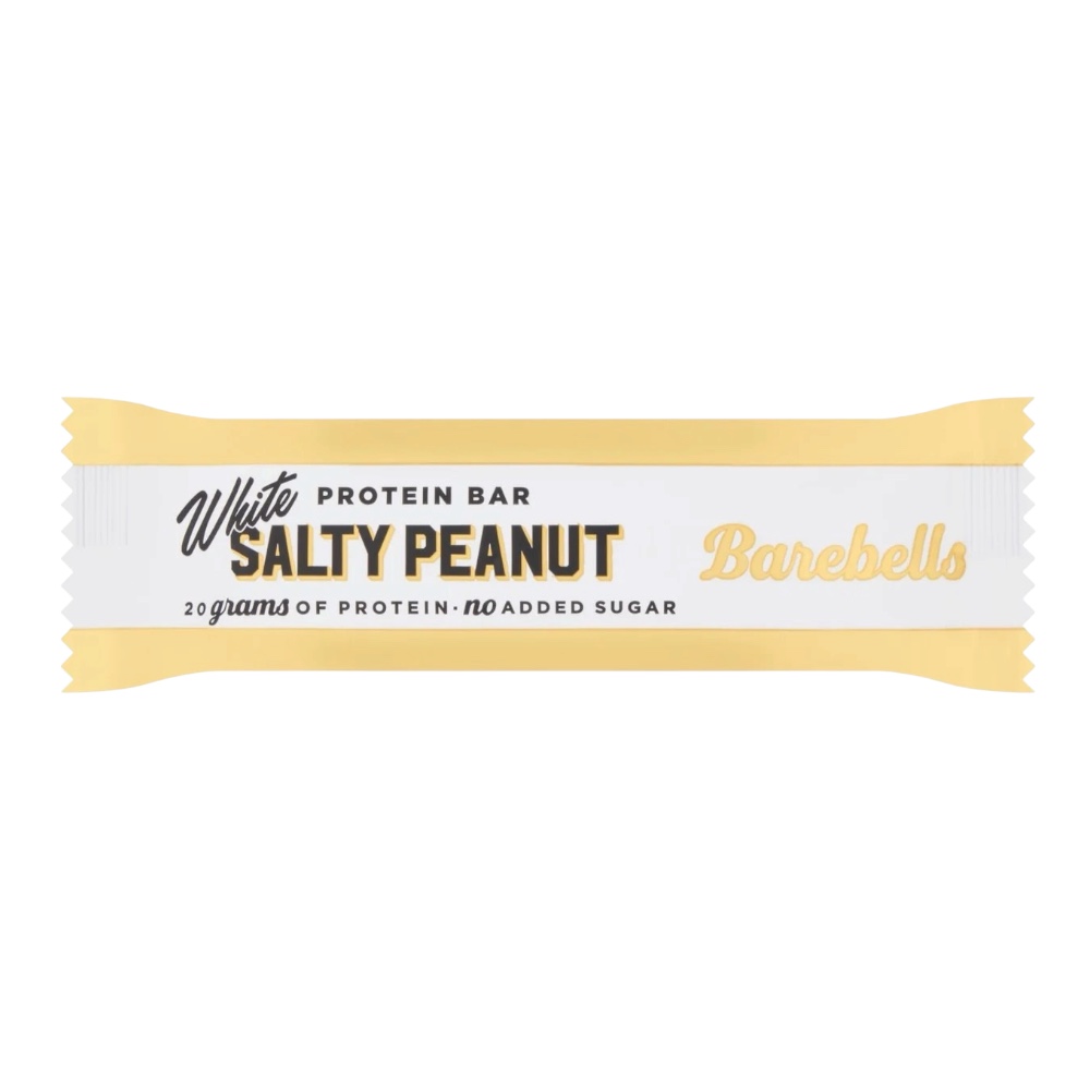 White Salty Peanut Barebells Protein Bar 1 55g White Salty Peanut Barebells Protein Bar 1 55g