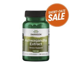 Ashwagandha Extract Swanson Sale 60 Caps