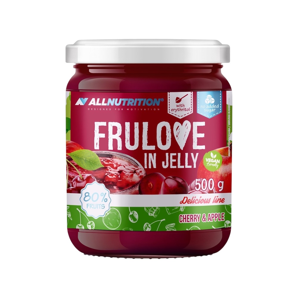 Cherry Apple Frulove In Jelly Jam Allnutrition 500g Cherry Apple Frulove In Jelly Jam Allnutrition 500g