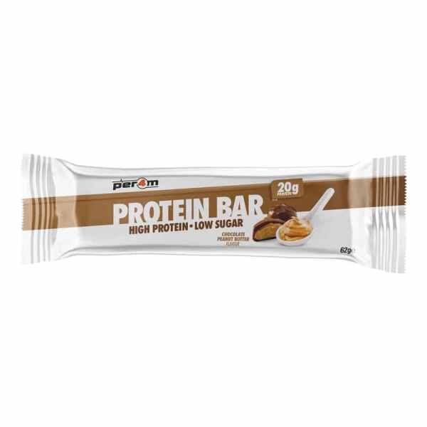 Chocolate Peanut Butter Protein Bar Per4m 62g