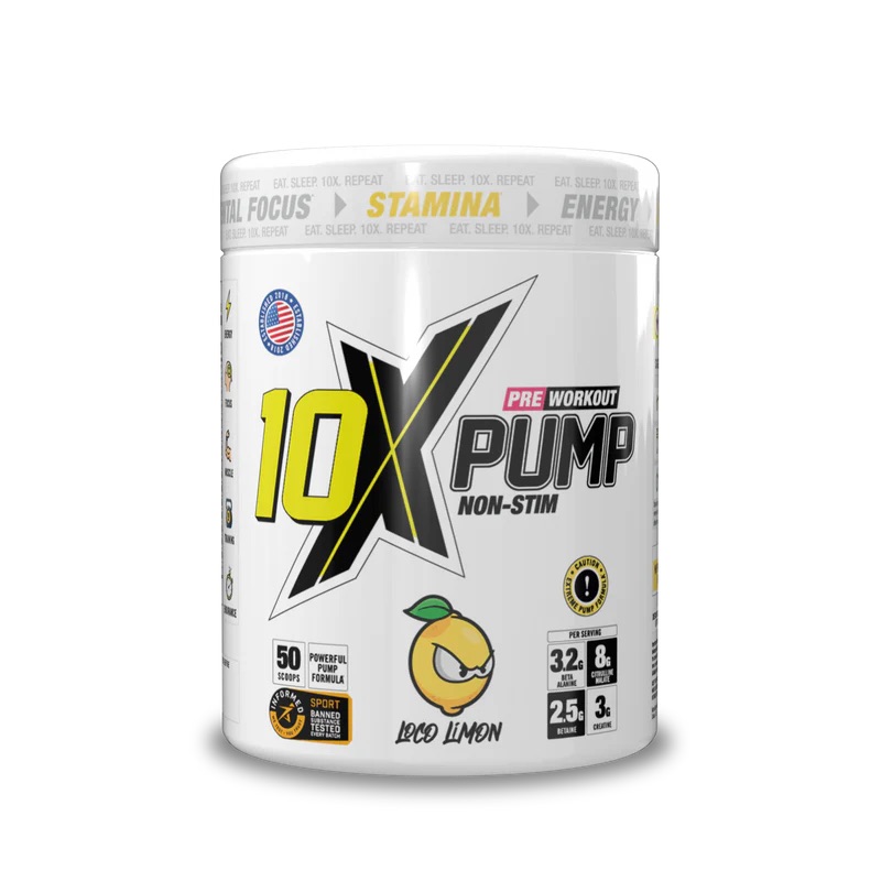 Loco Limon 10x Athletic Pump Non Stim Pre Workout