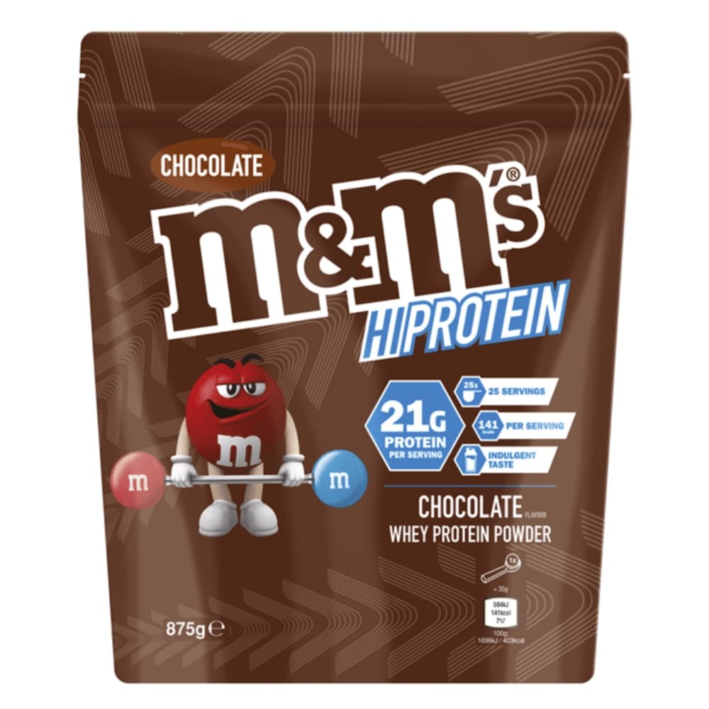 M Ms Hi Protein 875g Chocolate.jpg M Ms Hi Protein 875g Chocolate.jpg