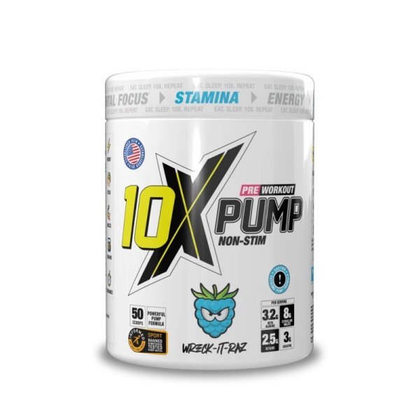 Wreck It Raz 10x Athletic Pump Non Stim Pre Workout Wreck It Raz 10x Athletic Pump Non Stim Pre Workout