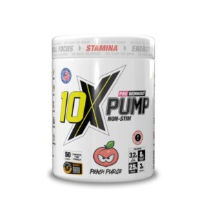 Peach Purge 10x Athletic Pump Non Stim Pre Workout
