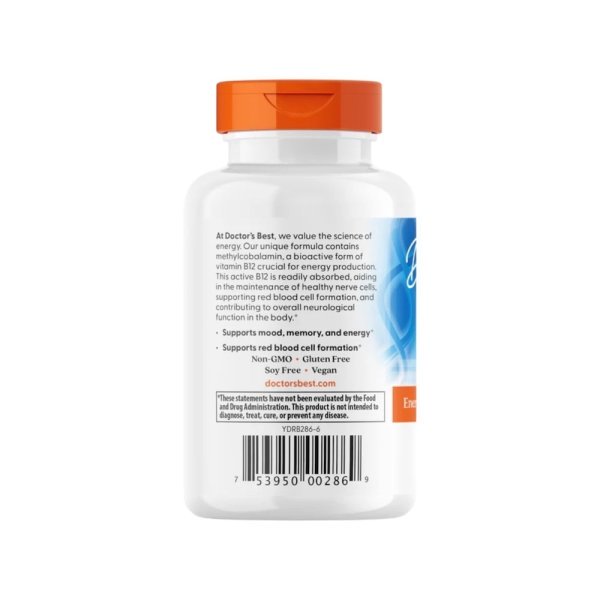 Fully Active B12 Doctors Best Info2 60 Veggie Capsules