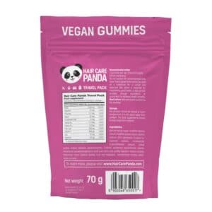 Hair Care Panda Travel Pack Vegan Gummies Fitcookie Uk.jpg