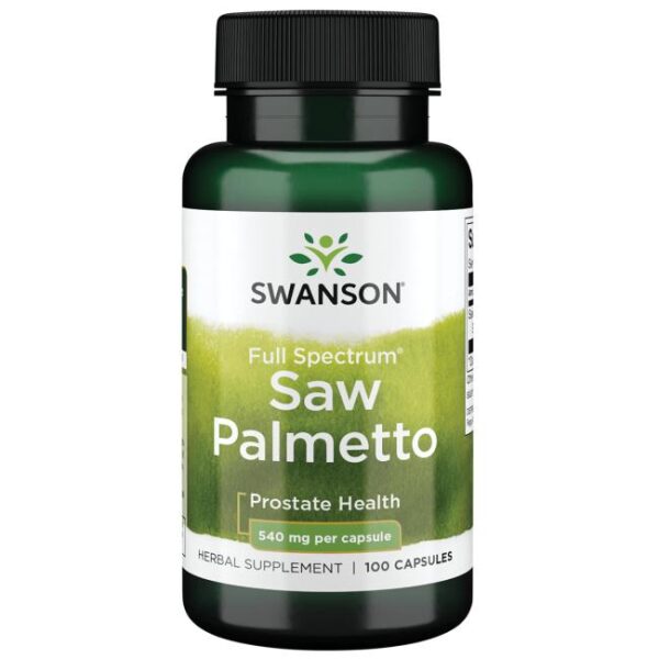 Swanson Saw Palmetto 540mg 100 Capsules.jpeg