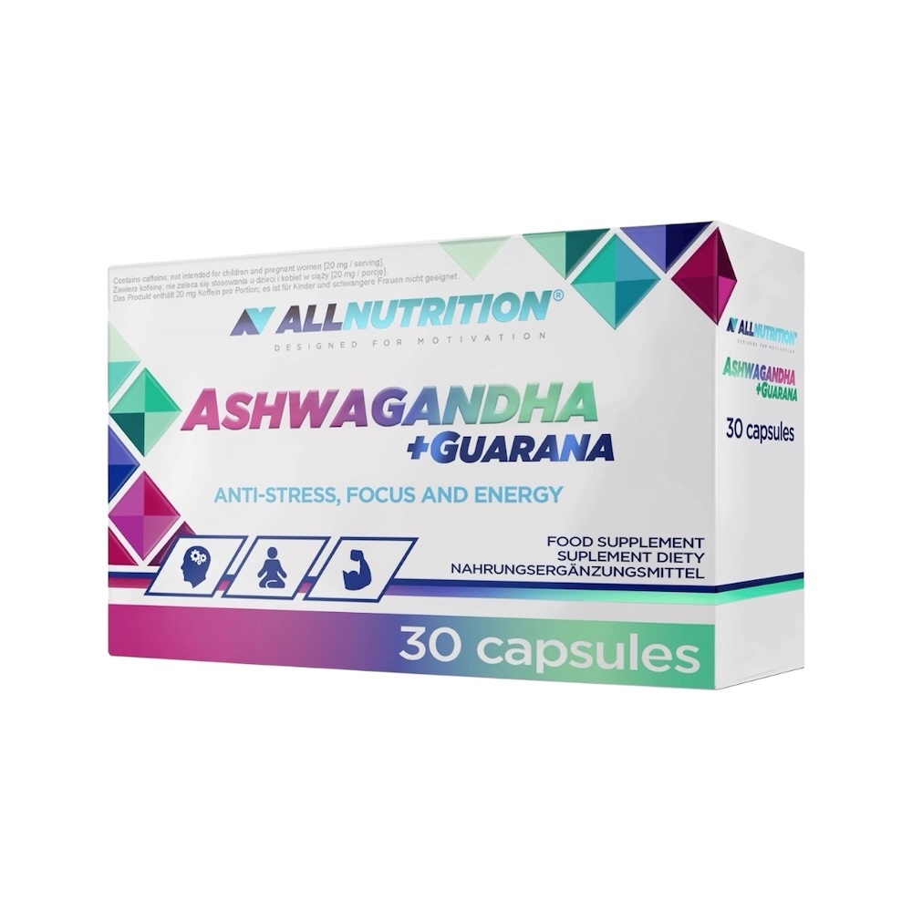 Ashwagandha Guarana Allnutrition 30 Caps Ashwagandha Guarana Allnutrition 30 Caps
