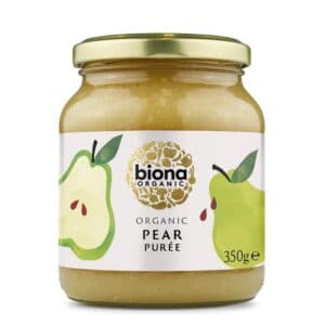 Biona Organic Pear Puree 350g Fitcookie.jpg