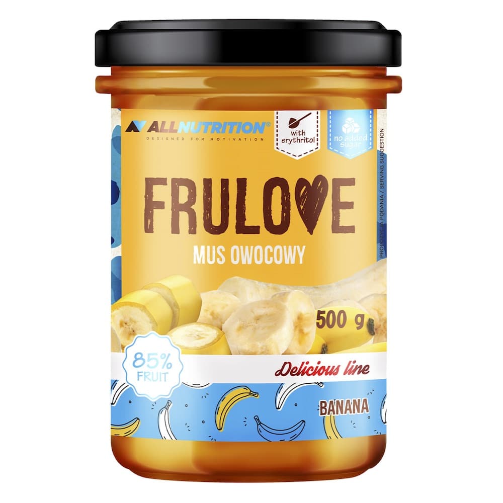 Allnutrition Frulove Mus Owocowy 500g Banana Fitcookie Uk.jpg Allnutrition Frulove Mus Owocowy 500g Banana Fitcookie Uk.jpg