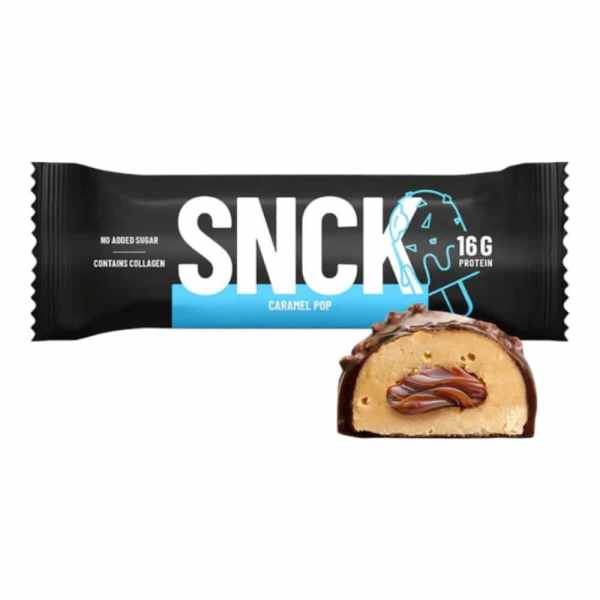 Caramel Pop Snck Protein Bar 55g Caramel Pop Snck Protein Bar 55g