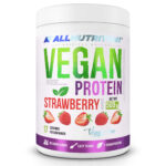 Allnutrition Vegan Protein 500g Strawberry 1.jpeg