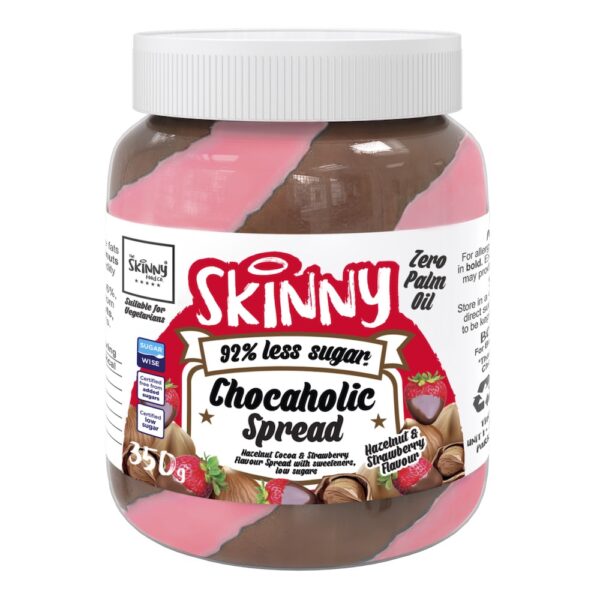 Skinny Food Chocaholic Spread 350g Hazelnut Strawberry Fitcookie.jpg