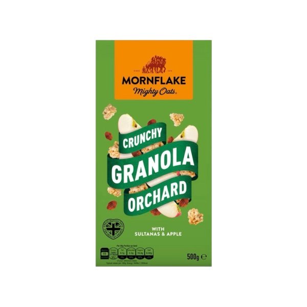 Crunchy Granola Orchard Mornflake New 500g Crunchy Granola Orchard Mornflake New 500g