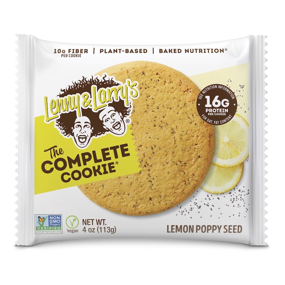 Lenny And Larrys The Complete Cookie 113g Lemon Poppy Seed.jpg Lenny And Larrys The Complete Cookie 113g Lemon Poppy Seed.jpg