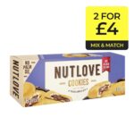 Double Chocolate Nutlove Cookies Allnutrition 2for4 130g