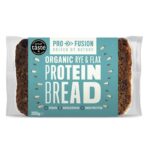 Pro Fusion Organic Protein Bread 250g Rye Flax Fitcookie Uk.jpg