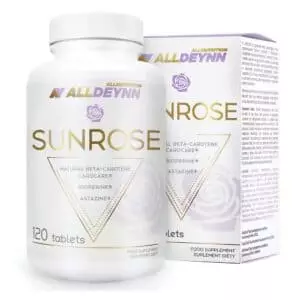 Alldeynn Sunrose Beta Carotene 120 Tablets Allnutrition Fitcookie.jpg