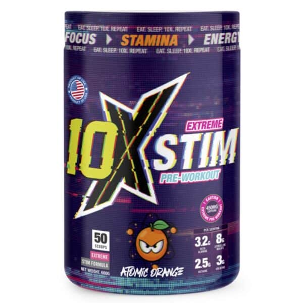 10x Athlete Extreme Stim Pre Workout 600g Atomic Orange.jpg