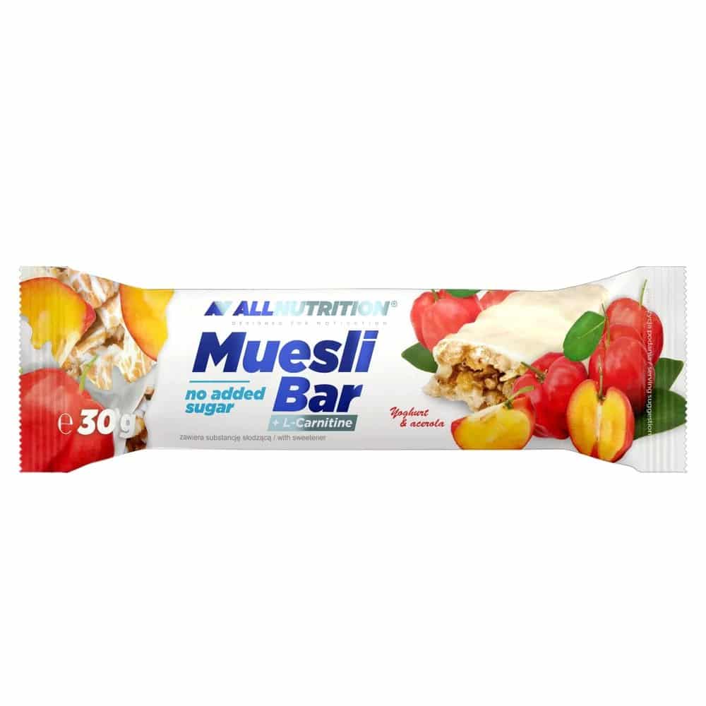 ALLNutrition Muesli Bar 30g Yoghurt & Acerola FitCookie UK ALLNutrition Muesli Bar 30g Yoghurt & Acerola FitCookie UK
